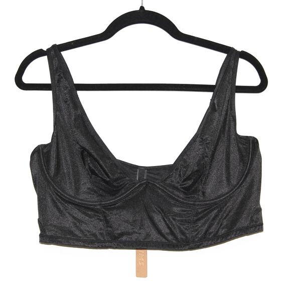 SKIMS Glissenette Corset Top in Onyx Size 2X NWT - Picture 1 of 9